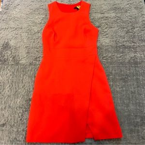 Banana Sleeveless Coral Dress